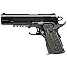 EXEL Cool Hand 1911 Full Size G10 Slim Grips, 3/16 Thin, Big Scoop, Ambi Safety Cut, OPS Texture, These Grips Only Work with Short Bushings, OD Green/Black, HH1S-J1S-21