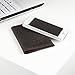 Rachiba Minimalist Wallet Slim Front Pocket Wallets For Men Genuine Leather Wallet - Dark Brown