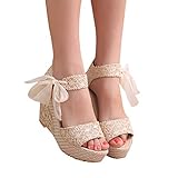 Sikye Fashion Summer Slope Sandals Loafers Shoes High Platform Summer Wedge Sandal Women