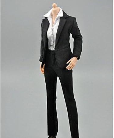 Amazon Lily 1 6図アクセサリービジネススーツレディースドレスパンツベルト付きwoman先生秘書career Woman Uniform 12インチ ロボット 子ども向けフィギュア おもちゃ