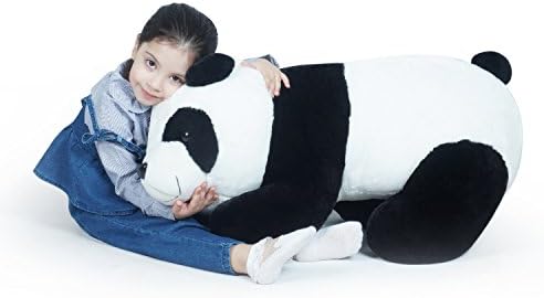 LOVOUS Super Soft Giant Stuffed Animal Panda Bear Plush Toy Gifts Kids, 31"