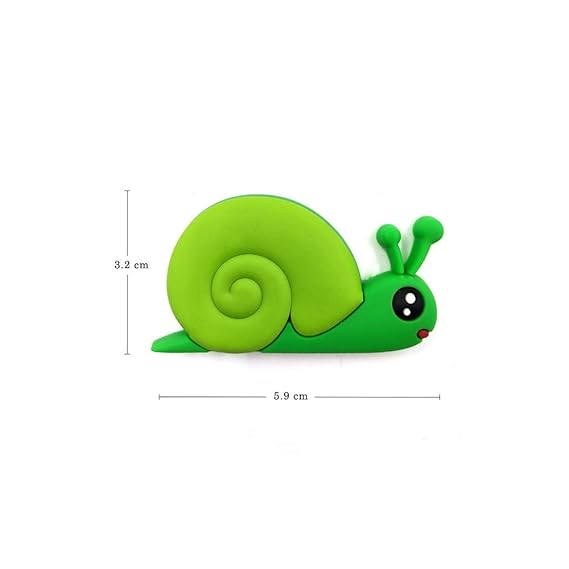 BAWANGLONG Caracol de Silicona imán de Nevera Mariposa Animal de ...
