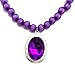 SREND Princess Sofia Dress Up Accessories Gift Set Crown Scepter Necklace Earrings Gloves, Purple, 5 Pieces