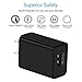 Quick Charger 3.0 USB Wall Charger +3.3ft USB C Cable 18W QC 3.0 Charger Quick Adapter Fast Charger Samsung Galaxy S9 S9 Plus S8 S8 Plus Note 8, Huawei P20/P20 Pro, LG G6 G5 V30 V20 (Black)