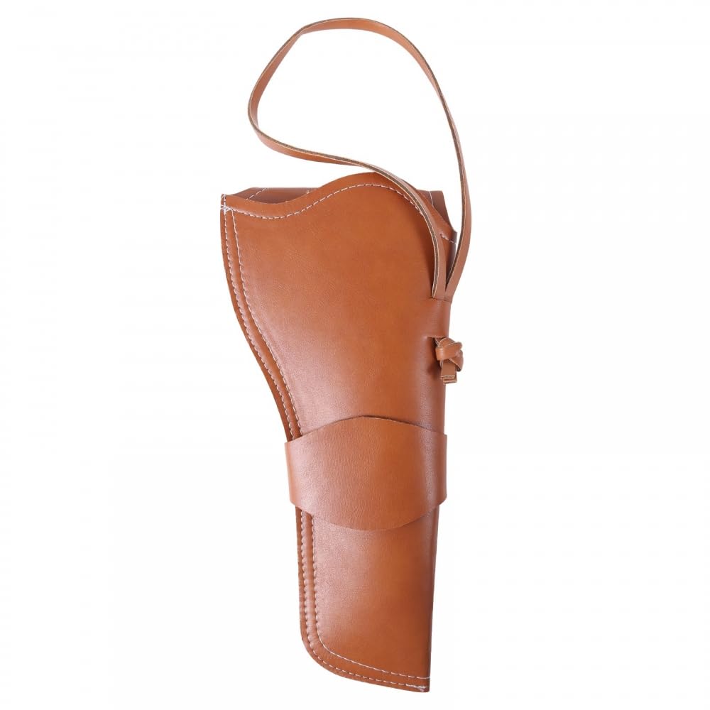 Revolver Holster, PU Leather Handgun Holster Medieval Gun Holster for Most Pistols