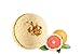 2 x Detoxify Your Mind - Japanese Citrus Ultra Lush Bath Bombs with overtones of pink grapefruit and Mandarin Orange