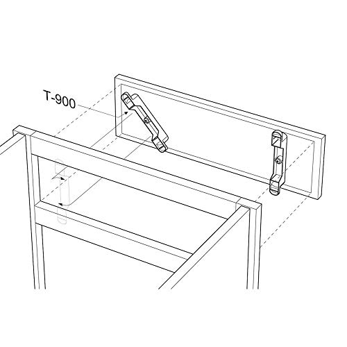 False Front Clips 41/2" Fake Drawer Clips/False Drawer Front