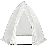 Abba Patio Portable 10.4'D x 9'W Hexagonal Walk in Greenhouse Fully Enclosed Lawn and Garden Outdoor Tent with Window, White