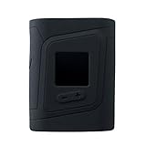 Smok AL85 Alien Baby 85W Protective Gel Skin Case Cover Sleeve Wrap Fits 85 Watt Smoktech AL 85 (Black)