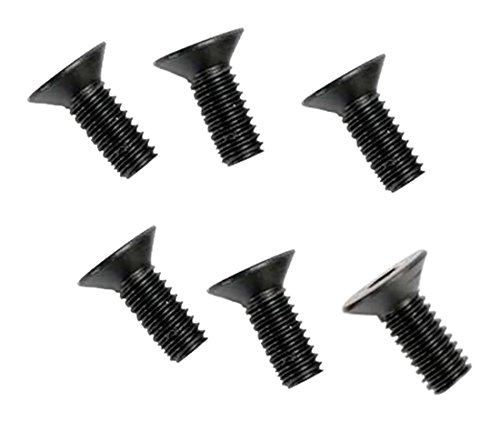 Traxxas 2535 Hex-Drive Countersunk Machine Screws, 4x10mm (set of 6)