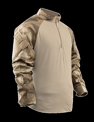 Tru-Spec A-TACS TRU Combat Shirt, AU Camo, LR