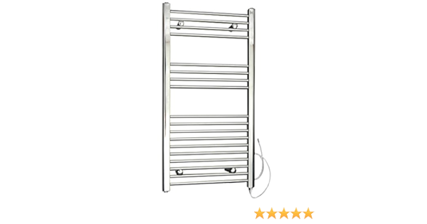 Radiador Toallero Eléctrico Plano - Cromado - 1000mm x 500mm ...