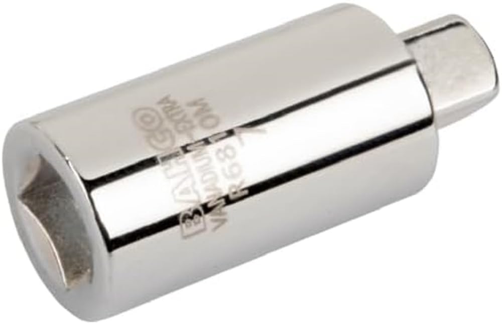 Bahco R6810M-8 Valve Setting Socket Insert, Silver, Size 8