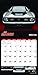 American Muscle Cars Foil 2017 Calendar