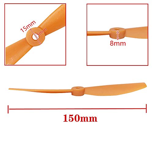 VIKTK 6045 Propeller Flugzeug Multi-Axis-Kreuzungspflichte für zweiklassiges flaches UAV 6 * 4,5 RC-Propellerflugzeug… – Bild 3