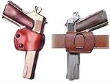 Galco Yaqui Slide Belt Holster for Beretta 92, 96, Sig Sauer P220, P226, P229, Glock 17, 19, 22, 23, 26, 27, 31, 32, 33, 36 (Tan, Right-hand)