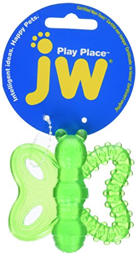 JW Playplace Butterfly Teether, Multicolor