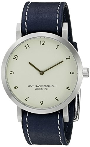 South Lane Unisex 6101 Sodermalm Analog Display Japanese Quartz Blue Watch