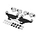 XFMT 39mm Gauntlet Fairing Trigger Lock Mount Fit Compatible with Harley XL883 XL1200 FXDF FXDL