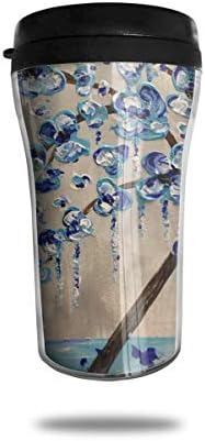 OUYouDeFangA Life Tree Painting Travel Coffee Mug 3D Printed Portable Vacuum Cup,Insulated Tea Cup Water Bottle Tumblers For Drinking With Lid 8.54 Oz (250 Ml)