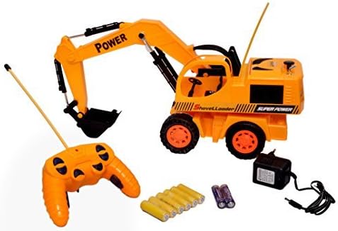 Gberry Remote Control Jcb Truck With Stunts, Rechargeable