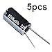 (Pack of 5PCS)2200uf 50v Capacitor, PoiLee Aluminum Electrolytic Capacitors 2200uf 50V 16x30mm ±20% 105 C
