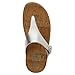 FitFlop Women's The Skinny Flip Flop, Silver, 7 M US