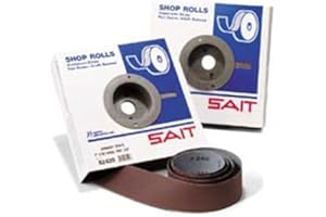 Sait 80806 1-1/2"x 50yard 80G DA-F Aluminum Oxide Full Resin Abrasive Handy Roll