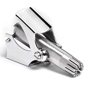 portable manual nose & ear hair trimmer