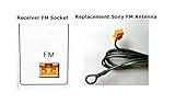SONY Replacement Antenna FM For MHC-EC619iP MHC-EC719iP MHC-EC919iP