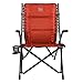 Timber Ridge PRWF-FCH017 Fraser Deluxe Bungee Chair, 22.4″x 18.1″x 36.0″, Redthumb 2