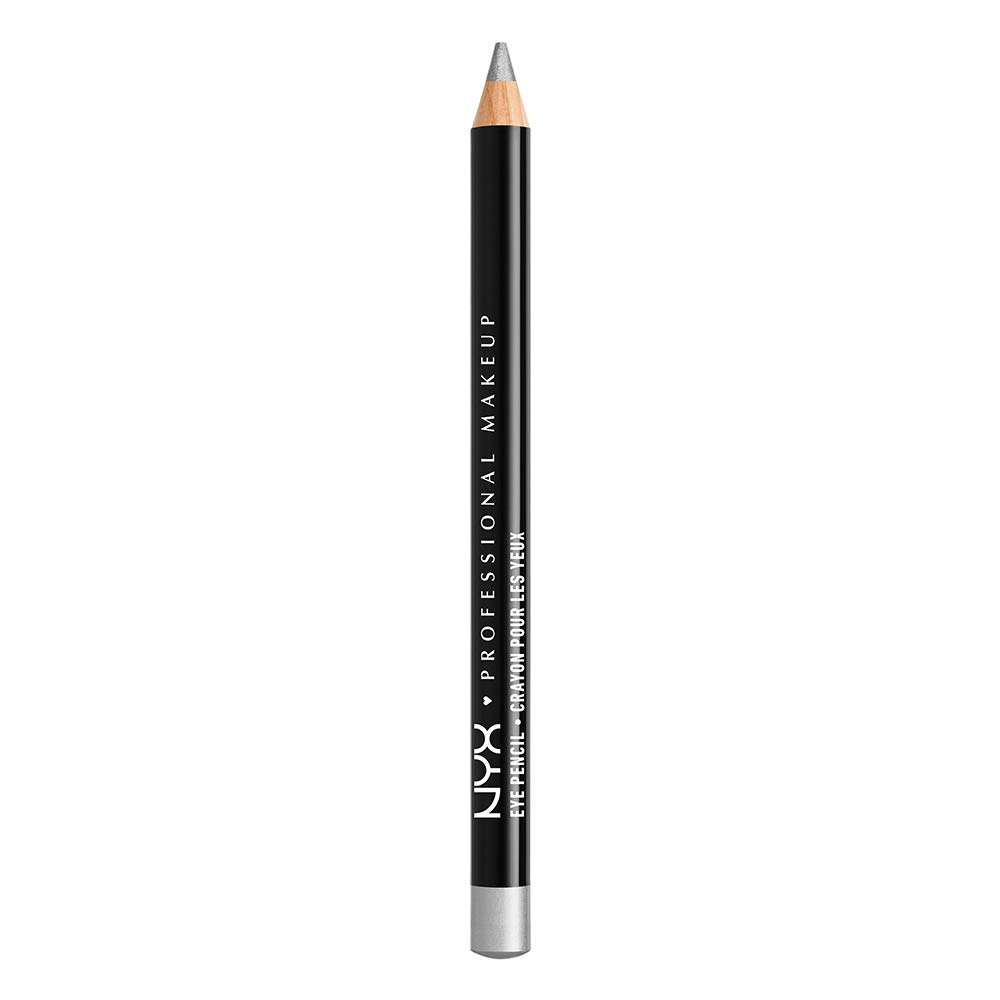 NYX Cosmetics Slim Eye Pencil - Silver