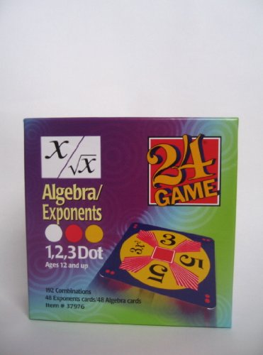 24 Game: Algebra/Exponents (Ages 12+)