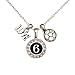 Custom Player ID Soccer Necklace (#6, One Size)