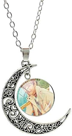 Fashion Popular BTS BT21 Bangtan Boys Moon Pendants Necklace Korea Fashion BTS Album Love Yourself Accessories Jewelry Gift BTS54