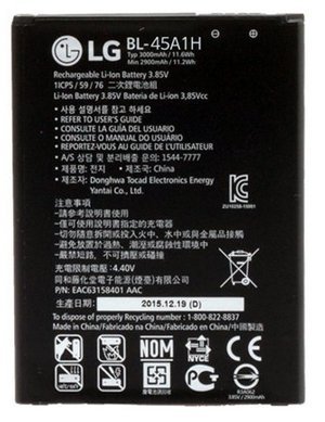 OEM Original LG Standard Li-Ion Battery 2300mAh BL-45A1H BL45A1H For LG K10 - Non Retail Packaging