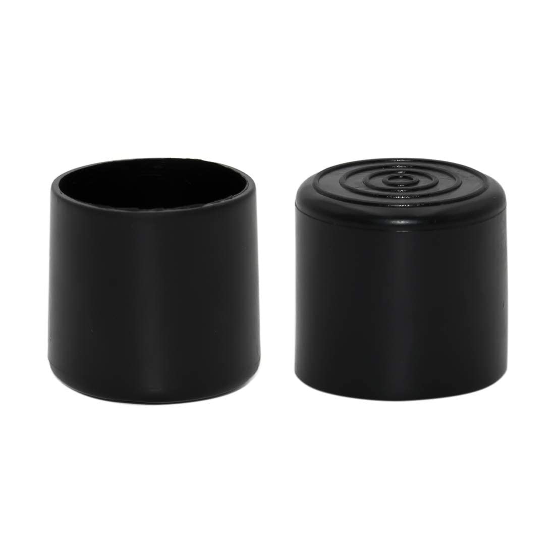 Flyshop 1", 25mm Chair Leg Caps Anti-Scratch PVC Chair Leg Floor Protectors Patio Round Furniture Table Covers 16Pcs