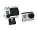 Bundle Set Protective Silicone Covers Lens Caps for GoPro Hero 3+, Hero 3 Plus, Hero 4 Camera and Housing - Black