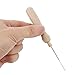 Needle Felting Kit SOLEDI Wool Felt Tools Needle Felting Craft Kit with 7 Felting Needles, Scissor, Wooden Felting Tool, Awl, Felting Foam Mat, 2 Leather Finger Cots and Storage Plastic Box