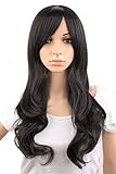 MapofBeauty 50cm/ 20 inch Medium Length Curly Natural Fashion Wigs