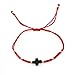 Red String Protection Bracelet Against Evil Eye Genuine Jet Stone Azabache para Para el Mal de Ojo