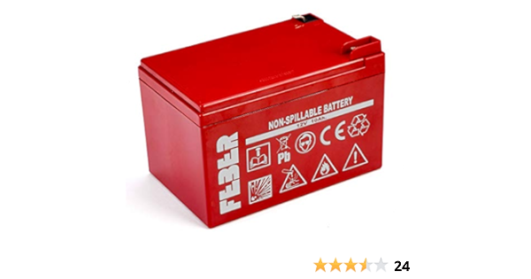 FEBER Battery 12V 12Ah - Batería/Pila Recargable (12000 mAh ...