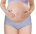 Intimate Portal Women Under The Bump Cotton Maternity Pregnancy Panties Pack 5-Pk Multicolors L
