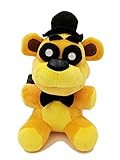 Party master Golden Freddy Bear Exclusive Collectible 7inch Plush Toy Funny Gift For Kids Birthday