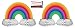 Rainbow Honeycomb Paper Centerpiece Decoration Pack of 2 Plus Party Planning Checklist