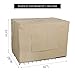 X-ZONE PET Indoor/Outdoor Dog Crate Cover, Polyester Crate Cover or Durable Windproof Kennel Covers for Wire Dog Crates (42-Inch)