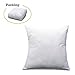DOZZZ Premium Hypoallergenic Stuffer Pillow Insert Sham Square Form Cushion Polyester 16