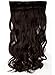 24-30 Inches Straight Curly 3/4 Half Full Head 1 Piece 5 Clips in Hair Extensions