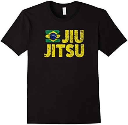 Mens Brazilian Jiu-Jitsu - Mixed Martial Arts T-Shirt Medium Black