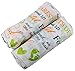 Scripture Swaddle Blanket Gift Set, for This Child We Have Prayed, Ultra-Soft 100% Cotton Muslin Receiving Blankets, Extra Large, 2 Pack